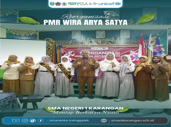 REORGANISASI PMR WIRA ARYA SATYA SMAN 1 KARANGAN TAHUN 2025