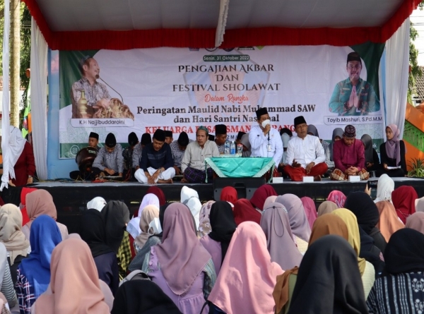 GEBYAR MAULID NABI MUHAMMAD SAW &amp; PERINGATAN HARI SANTRI
