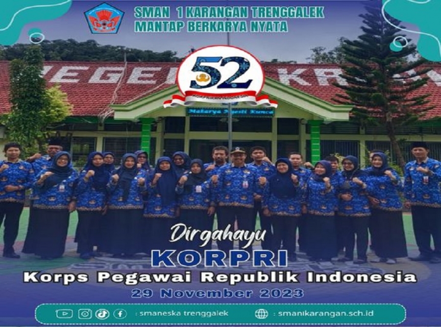 DIRGAHAYU KORPS PEGAWAI REPUBLIK INDONESIA  29 NOVEMBER 2023