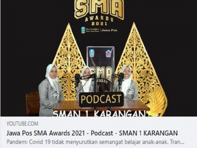 Jawa Pos SMA Awards 2021 - Podcast - SMAN 1 KARANGAN