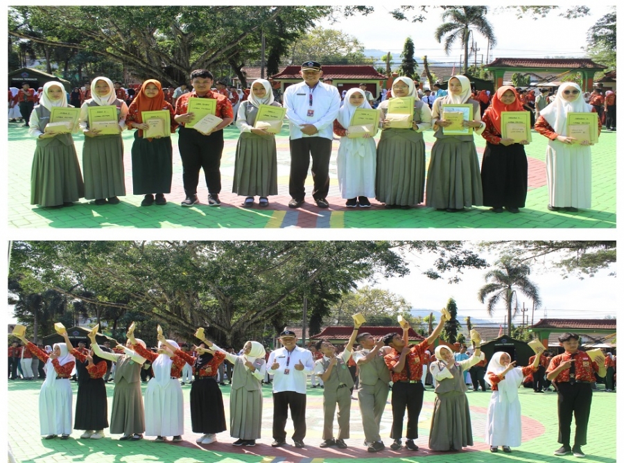 PENUTUPAN MPLS SMAN 1 KARANGAN TAHUN AJARAN 2024/2025