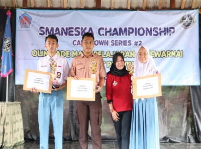 JUARA OLIMPIADE SC#2 TINGKAT SMA/SMK/MA OLEH SMAN 1 KARANGAN
