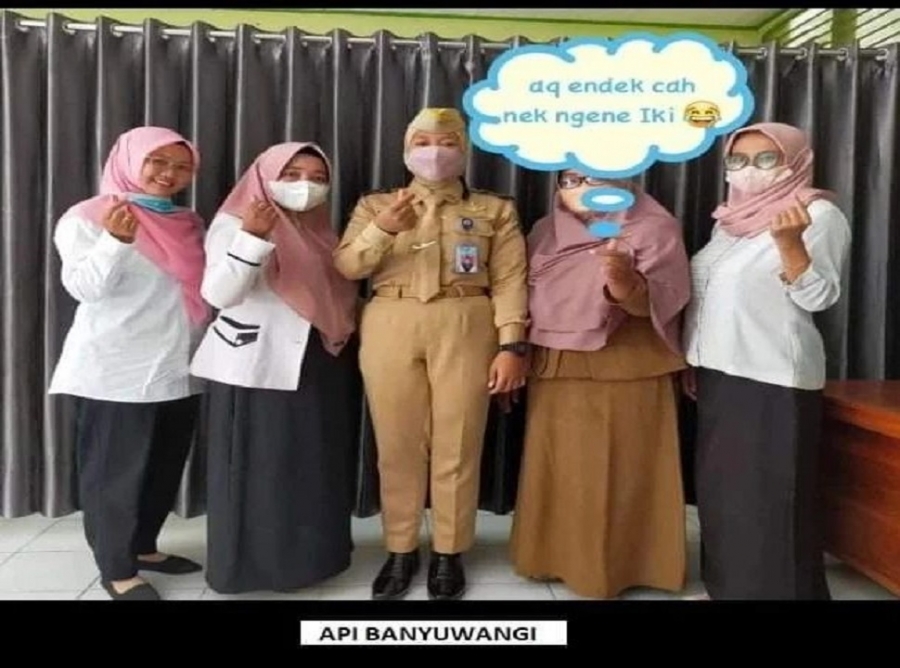 Salah Satu Alumni Yang Sedang Menempuh Pendidikan Di "API BANYUWANGI" Silaturohim Ke Sekolah.