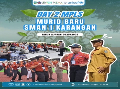KESERUAN MPLS  HARI KE 2 SMAN 1 KARANGAN TAHUN 2025