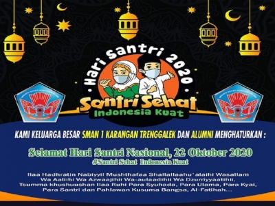 SELAMAT HARI SANTRI NASIONAL, 22 OKTOBER 2020 #