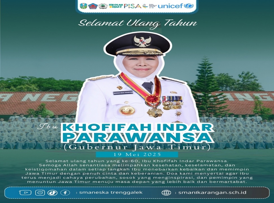 SELAMAT ULANG TAHUN KEPADA IBU KHOFIFAH INDAR PARAWANSA