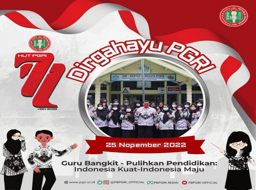DIRGAHAYU PERSATUAN GURU REPUBLIK INDONESIA (PGRI)