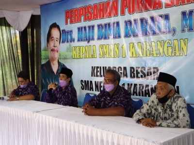 PERPISAHAN PURNA BAKTI &ldquo;AYAHANDA Drs. H. BIMA BARATA, M.Pd